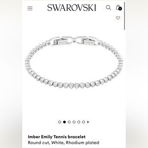 Genuine Swarovski Imber Emily Tennis bracelet